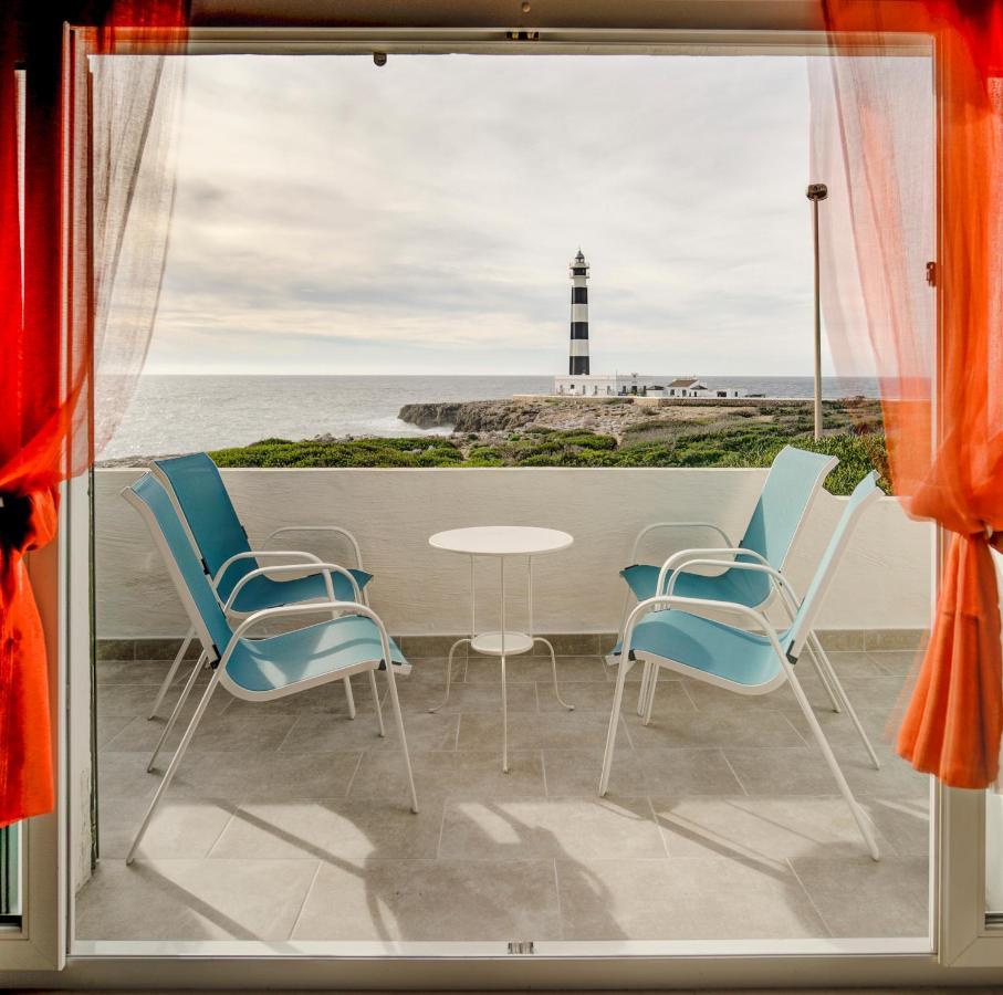 Vista Faro-Apartamento Con Balcon Que Mira Al Mar Cala en Bosc Eksteriør bilde